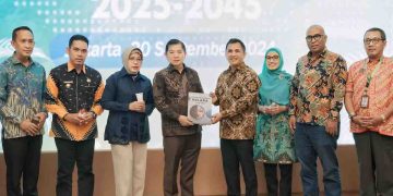 Ikut Hadir dalam Peluncuran Roadmap Hilirisasi Kelapa Nasional, Pj Bupati Inhil Singgung Anggaran DBH