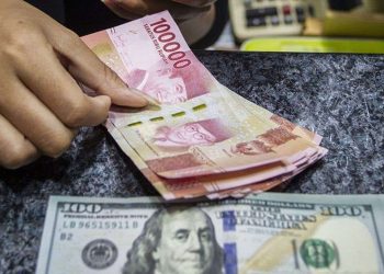 Rupiah Turun jelang Rilis Data Inflasi AS