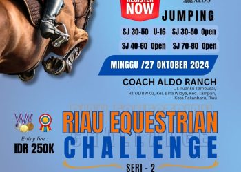 Coach Aldo kembali Gelar Event Bergengsi Riau Equestrian Challenge 2024 – Series 2 pada Hari Sumpah Pemuda
