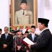 Presiden Prabowo Resmi Lantik para Penasihat Khusus, Utusan Khusus, dan Staf Khusus Presiden