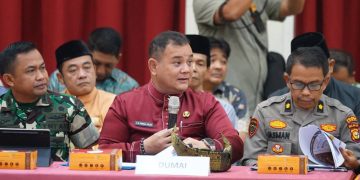 Pemprov Riau Gelar Rakor Persiapan Kesiapan Pilkada 2024, Pjs Wako Komit Sukseskan Pesta Demokrasi di Kota Dumai