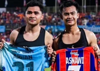 Gimana , Reaksi Warga Thailand Usai Pratama Arhan Hanya Bermain 9 Menit di Laga Port FC vs Bangkok United