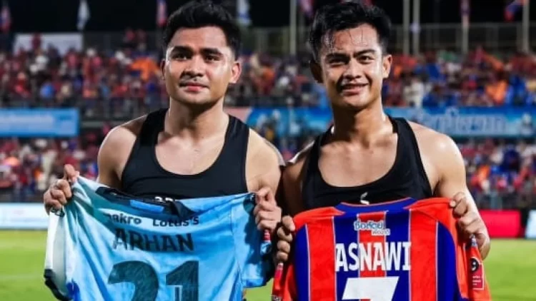 Gimana , Reaksi Warga Thailand Usai Pratama Arhan Hanya Bermain 9 Menit di Laga Port FC vs Bangkok United