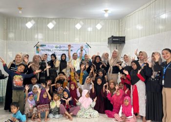 Sinergi Mahasiswa PPG UNRI 2024 dengan LAZ Energi Kebaikan Rokan