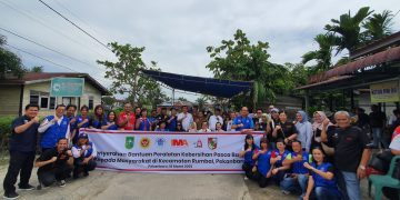 Sinergi IMA Chapter Pekanbaru, PSMTI Riau, APPBI dan Kominda Bantu Korban Banjir