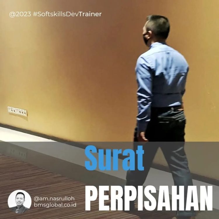 Catatan Jumat : | SURAT PERPISAHAN |