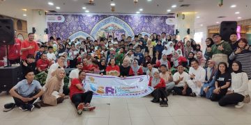 Mal Pekanbaru Gandeng LAZISMU Pekanbaru Berbagi dengan Yatim dan Dhuafa