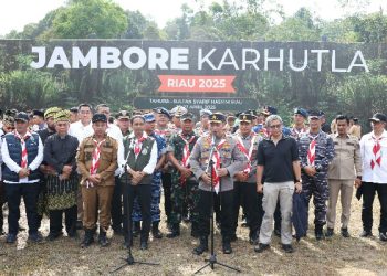 Raja Juli Antoni Apresiasi JAMBORE KARHUTLA 2025 : Momentum Antisipasi Kebakaran Hutan