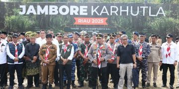 Raja Juli Antoni Apresiasi JAMBORE KARHUTLA 2025 : Momentum Antisipasi Kebakaran Hutan