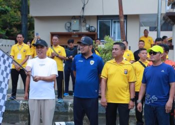 Ketua DPRD Inhil Iwan Taruna Hadiri Karhutla Fun Run 2025