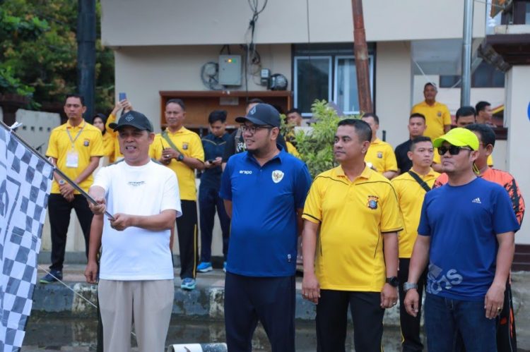 Ketua DPRD Inhil Iwan Taruna Hadiri Karhutla Fun Run 2025