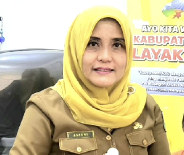 Asfeni, dilantik Menjadi Kepala Bidang Perlindungan Hak Perempuan dan Khusus Anak di DP3AP2KB