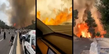 Beda Jauh, ini Perbandingan Luas Kebakaran israel vs Los Angeles