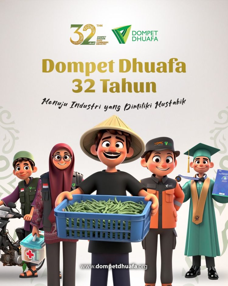 Dompet Dhuafa Rayakan Milad ke-32: Menuju Era Industri Komunal yang Berdayakan Mustahik