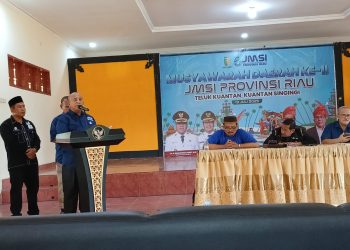 Dheni Kurnia Kembali Pimpin JMSI Riau 2025-2030 ; Komit Kuatkan Media Siber