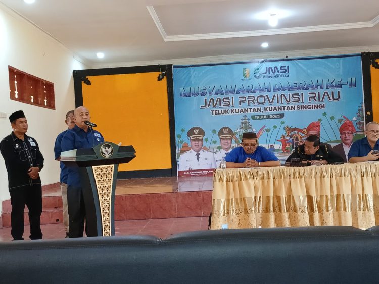 Dheni Kurnia Kembali Pimpin JMSI Riau 2025-2030 ; Komit Kuatkan Media Siber