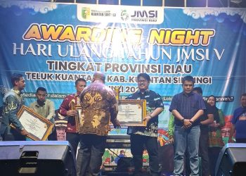 PT Riau Petroleum Rokan Raih Penghargaan Bergengsi Pada Malam Anugrah JMSI Riau Award 2025