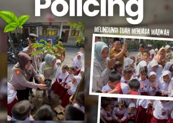 Kapolsek Limapuluh Kompol Viola Laksanakan Kegiatan Green Policing untuk Lingkungan Berkelanjutan