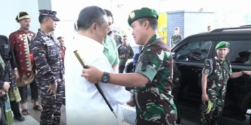 WaGub Riau Sambut Kedatangan Pangdam XIX/Tuanku Tambusai