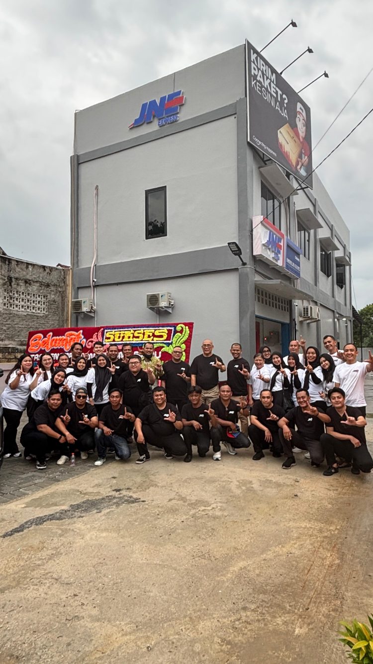 JNE Pekanbaru Resmikan Kantor Baru di Pangkalan Kerinci