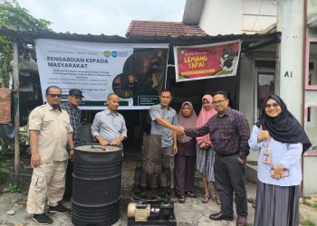 Peningkatan Kapasitas Produksi UMKM dengan Inovasi Mesin Pembakar Lemang Otomatis dari Teknik Mesin Universitas Riau