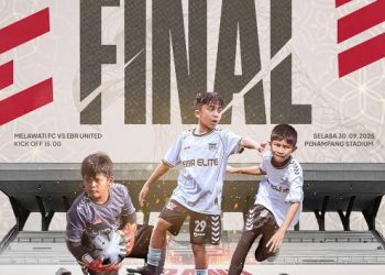 EBR United Wakili Indonesia di Ajang Internasional Borneo Football Cup