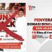 PSI Riau Serahkan Donasi Bencana Alam dan Gelar Jalan Sehat di Car Free Day