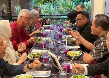 Walikota Pekanbaru Makan Bareng PM Singapura di Masanya, Bahas Pembangunan Kota