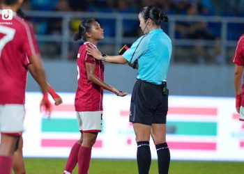 Waduh! Jersey Timnas Indonesia Putri Tidak Pakai Nama saat Berlaga di Laga Pembuka SEA Games 2025