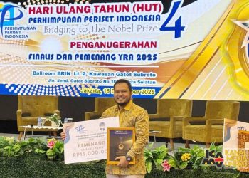 Dosen Unpad, Buntora Pasaribu Dinobatkan Jadi Periset Muda Terbaik 2025