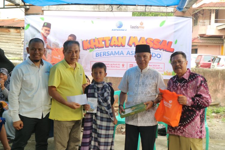 ASPERINDO Riau Gandeng LAZISMU Pekanbaru Gelar Khitan Massal Gratis
