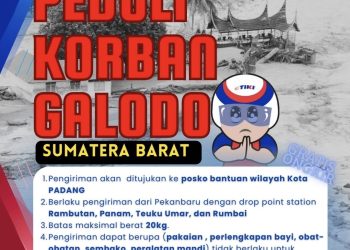 TIKI Sampaikan Duka dan Ajak Masyarakat Berdonasi untuk Korban Bencana di Sumatera Barat, Aceh, dan Sumatera Utara