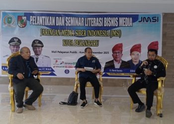 Pertamina Hulu Rokan Perkuat Dukungan bagi Insan Pers, Sponsori Pelantikan dan Seminar Literasi Bisnis Media JMSI Pekanbaru