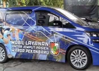 Mobil Alphard Jadi Layanan Antar Jemput Gratis Warga Pekanbaru