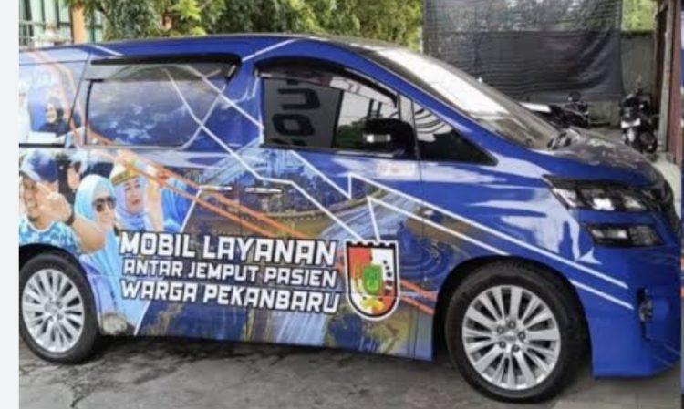 Mobil Alphard Jadi Layanan Antar Jemput Gratis Warga Pekanbaru