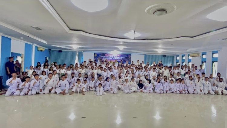 Inkanas Pekanbaru Gelar Ujian Kyu Semester II, Sebanyak 325 Karateka dari 16 Dojo Ambil Bagian