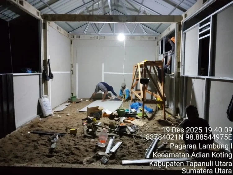 Pemulihan Sumut, BNPB Tingkatkan Pembangunan Huntap dan Huntara serta Infrastruktur