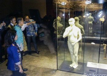 Fosil Berharga Homo Erectus Sang Java Dipajang di Museum Nasional