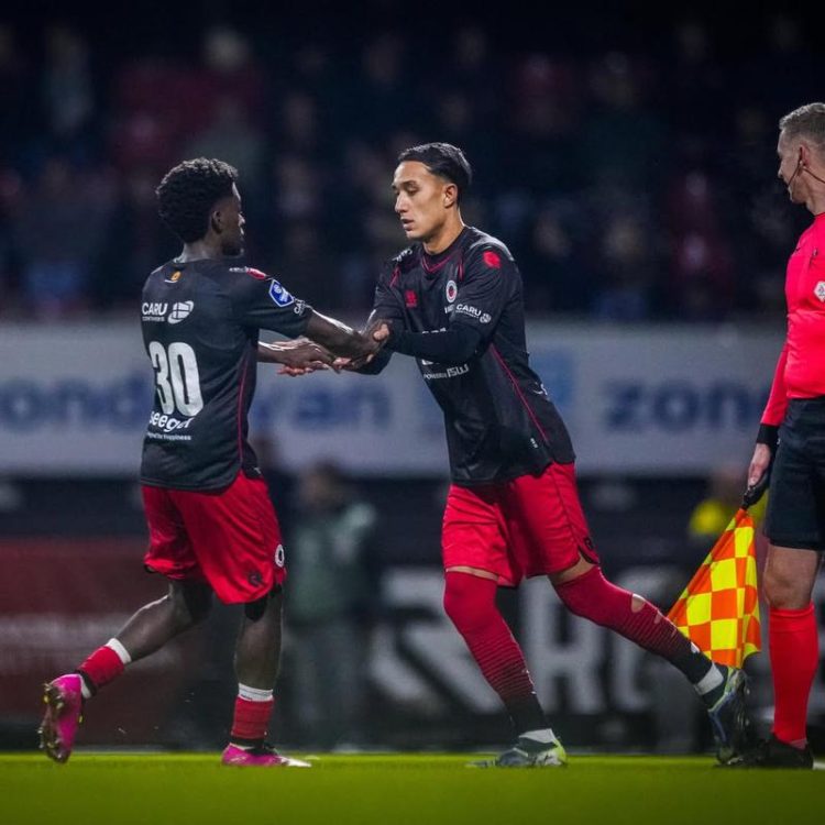 Kiprah Penggawa Timnas Indonesia: Miliano Jonathans Jadi Starter, Excelsior Curi Poin di Markas Twente