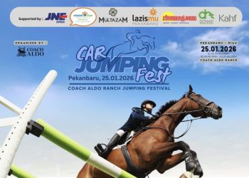 Pembukaan Kejuaraan Berkuda Car Jumping Fest Dirangkai Penanaman Pohon