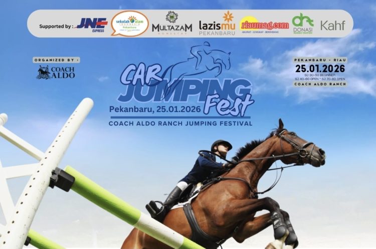 Pembukaan Kejuaraan Berkuda Car Jumping Fest Dirangkai Penanaman Pohon