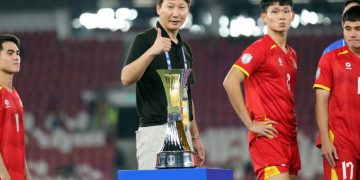 Media Korea Sindir Shin Tae-yong dan Indonesia: Vietnam ke Semifinal Piala Asia U-23 2026 Pakai Pemain Lokal!