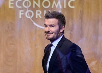 David Beckham Ejek Anaknya Usai Man United Tumbangkan Arsenal 3-2 di Emirates