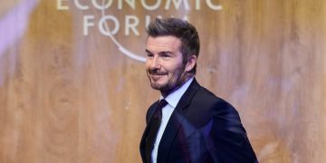 David Beckham Ejek Anaknya Usai Man United Tumbangkan Arsenal 3-2 di Emirates