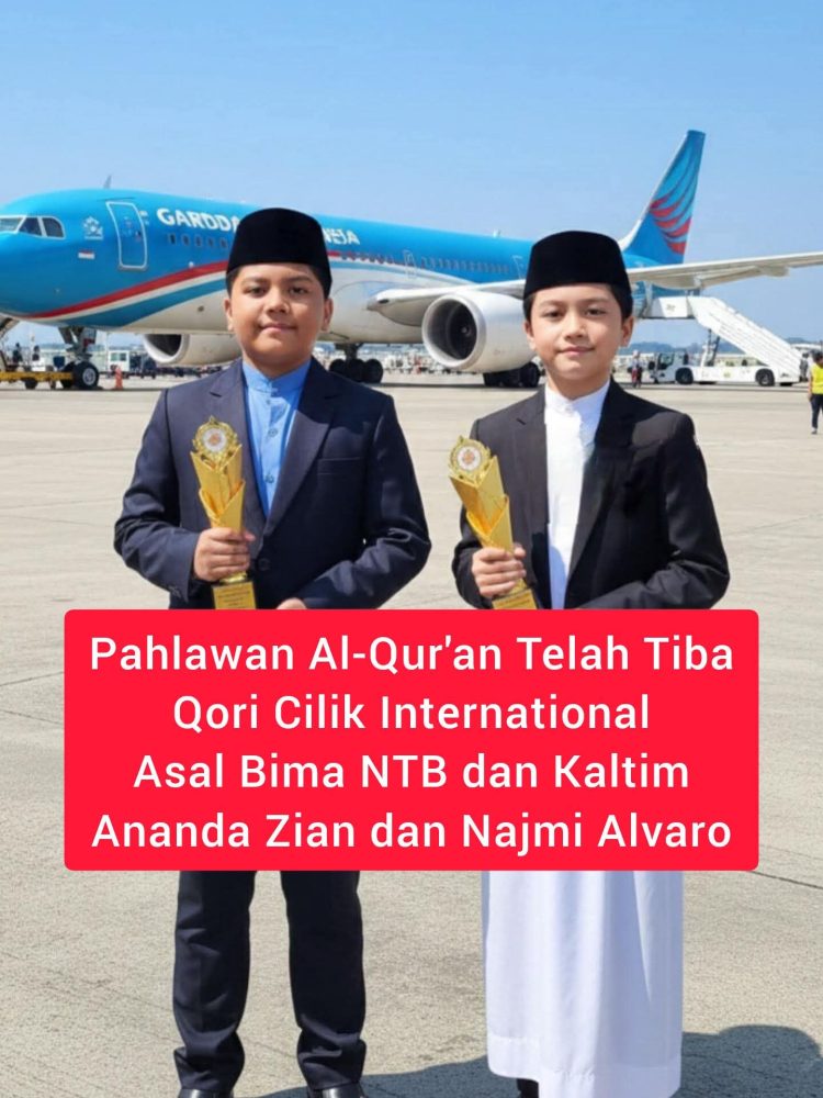 Dari Indonesia untuk Dunia: Suara Emas Qori Cilik Kibarkan Merah Putih di MTQ Internasional