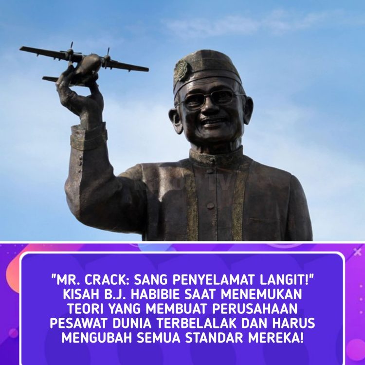 Putra Parepare yang Menerangi Misteri Retakan Pesawat: Warisan Ilmiah
