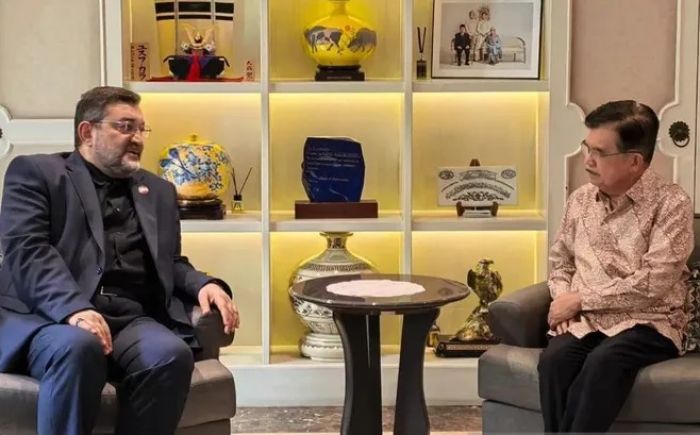 Bukan ke Prabowo atau Gibran, Dubes iran untuk Indonesia Temui Jusuf Kalla