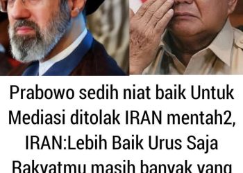 Viral! Iran Tolak Mentah-Mentah Mediasi Indonesia, Iran : Urus Saja Rakyatmu Masih Banyak yang Miskin