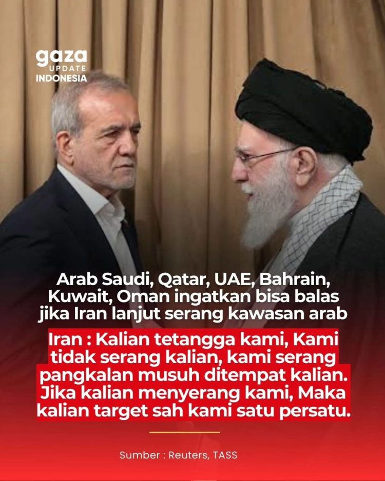 Negara-Negara Teluk Peringatkan iran: Siap Balas Jika Serangan Berlanjut