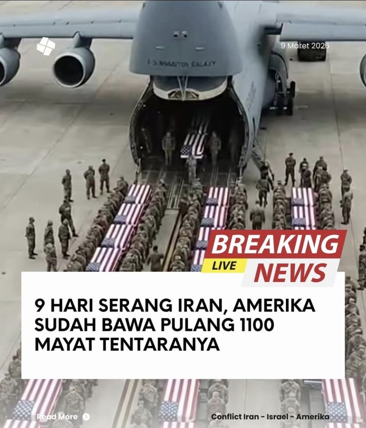 Kabar Mengguncang Timur Tengah : 1.100 Tentara Amerika Disebut Tewas, Washington Bungkam?
